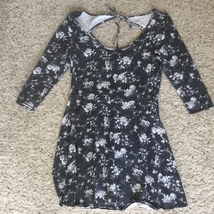 American Eagle Floral A-line Dress